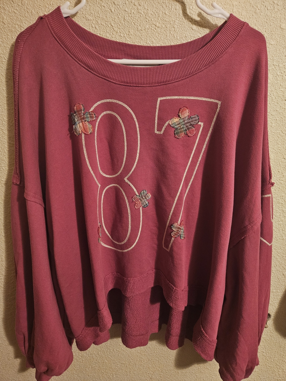 NWOT! Free People X Tricia Fix Flower Patchwork Camden
